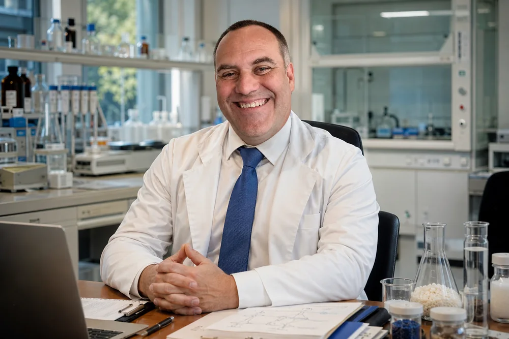 Christian von Malotki – Chemiker im Labor von ECHD Consulting